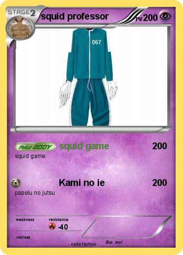 Pokemon squid professor