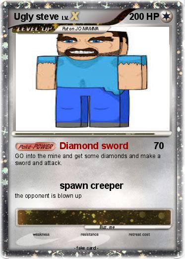 Pokemon Ugly steve