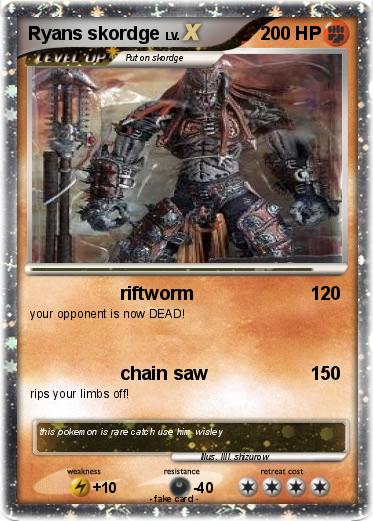 Pokemon Ryans skordge
