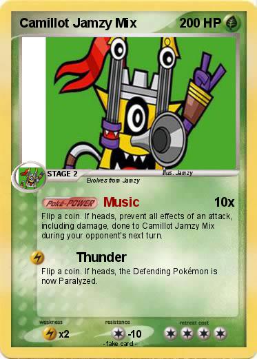 Pokemon Camillot Jamzy Mix
