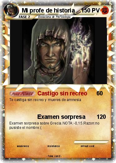 Pokemon Mi profe de historia