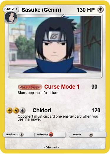 Pokemon Sasuke (Genin)