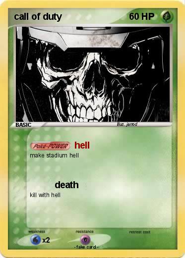 Pokemon call of duty