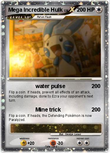 Pokemon Mega Incredible Hulk