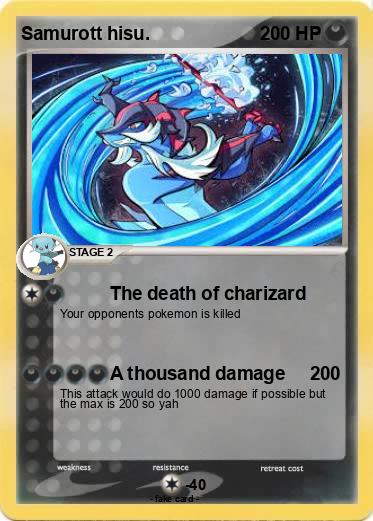 Pokemon Samurott hisu.