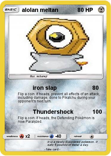 Pokemon alolan meltan