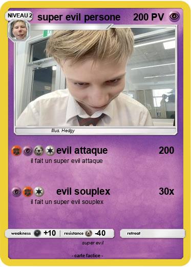 Pokemon super evil persone