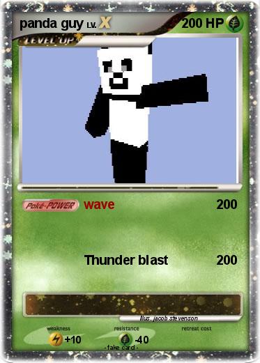 Pokemon panda guy