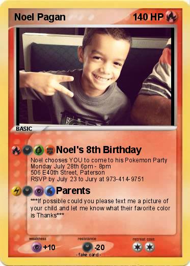 Pokemon Noel Pagan