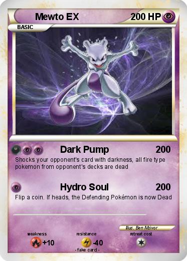 Pokemon Mewto EX