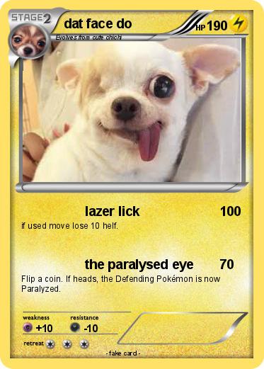Pokemon dat face do