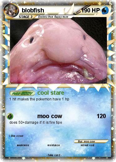 Pokemon blobfish