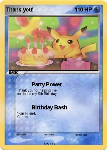 Pokemon Thank you!