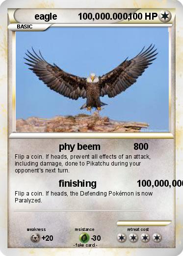Pokemon eagle        100,000.000,