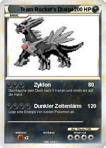 Pokemon Team Rocket's Dialga