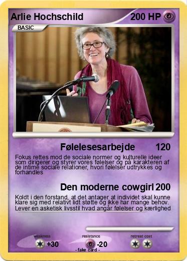 Pokemon Arlie Hochschild