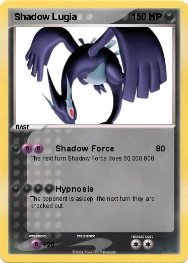 Pokemon Shadow Lugia