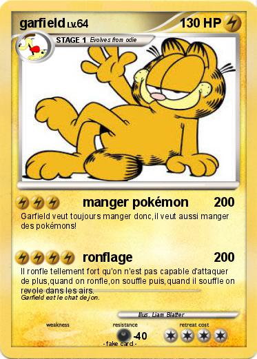 Pokemon garfield