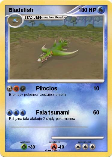 Pokemon Bladefish