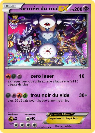 Pokemon armée du mal