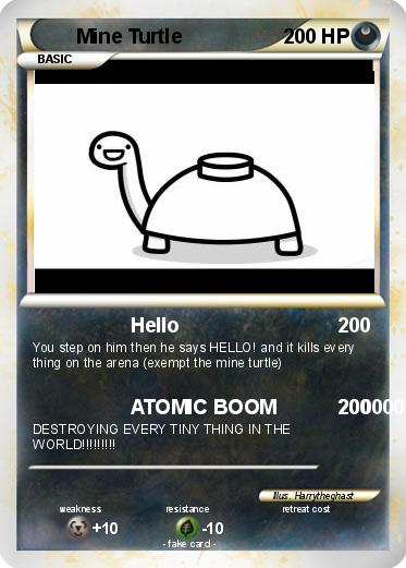 Pokemon Mine Turtle