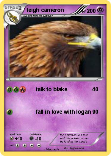 Pokemon leigh cameron