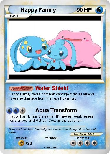 Pokemon Happy Family