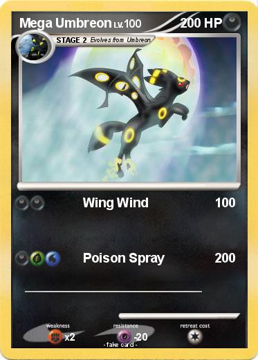 Pokemon Mega Umbreon