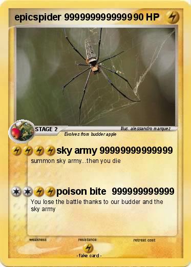 Pokemon epicspider 9999999999999