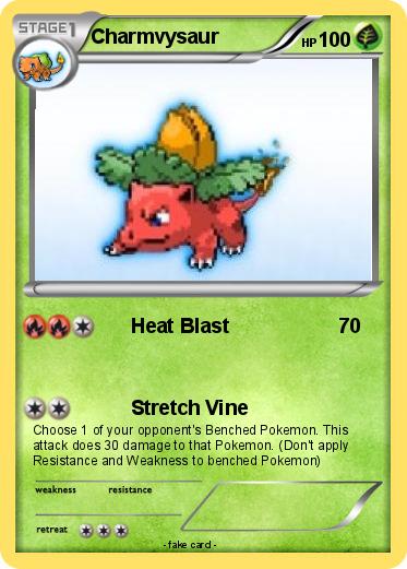 Pokemon Charmvysaur