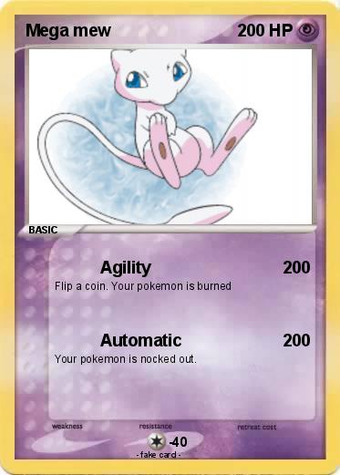 Pokemon Mega mew