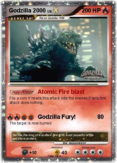 Pokemon Godzilla 2000