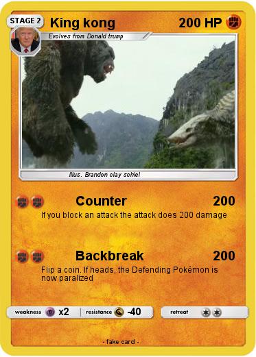 Pokemon King kong