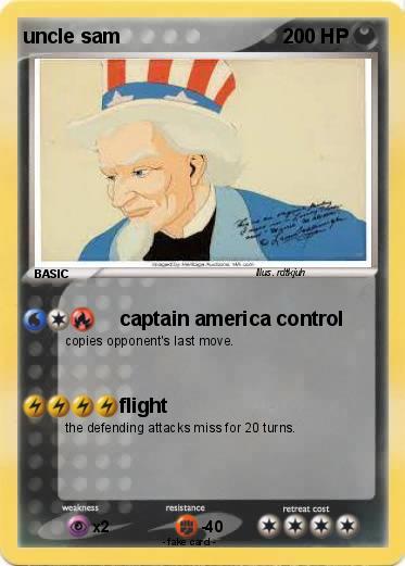Pokemon uncle sam