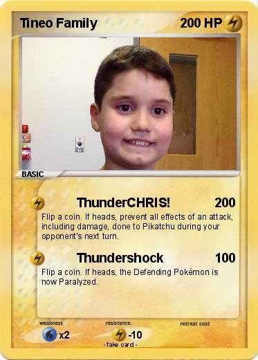 Pokemon Tineo Family