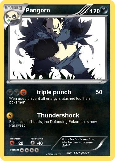 Pokemon Pangoro