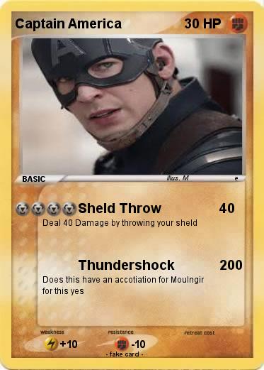 Pokemon Captain America
