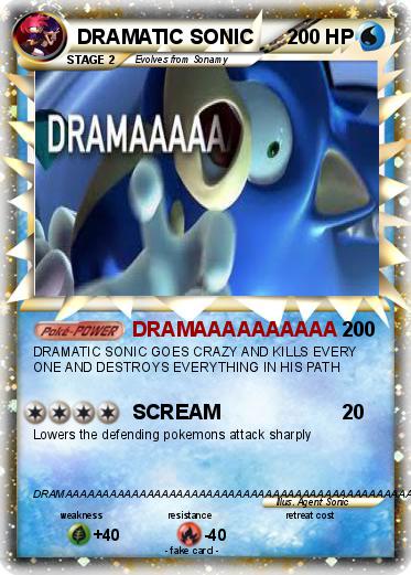 Pokemon DRAMATIC SONIC
