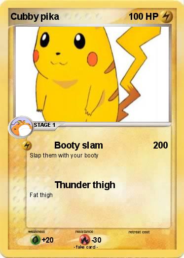 Pokemon Cubby pika