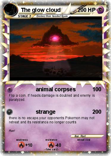 Pokemon The glow cloud