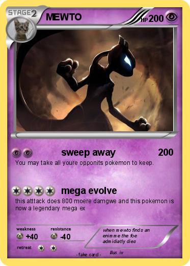 Pokemon MEWTO