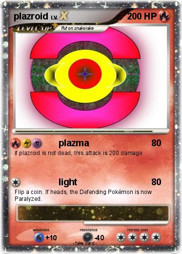 Pokemon plazroid
