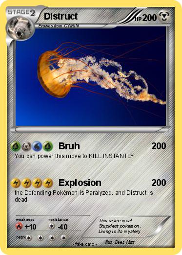 Pokemon Distruct