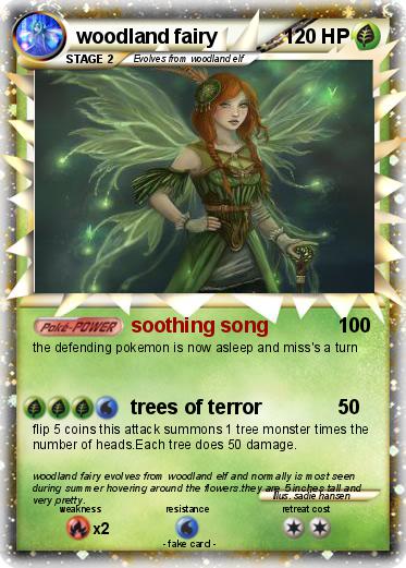 Pokemon woodland fairy