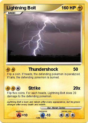 Pokemon Lightning Bolt