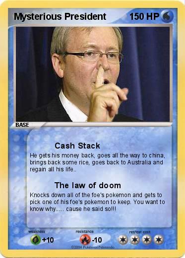 Pokemon Mysterious President