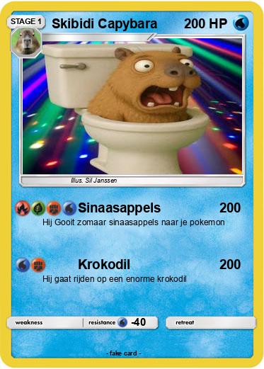 Pokemon Skibidi Capybara