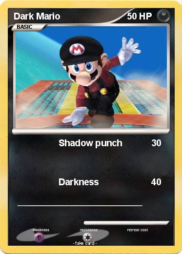 Pokemon Dark Mario
