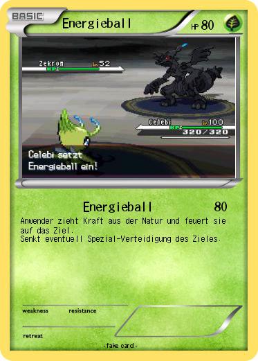 Pokemon Energieball
