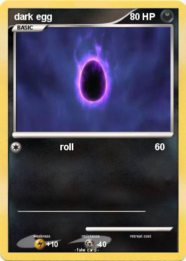 Pokemon dark egg